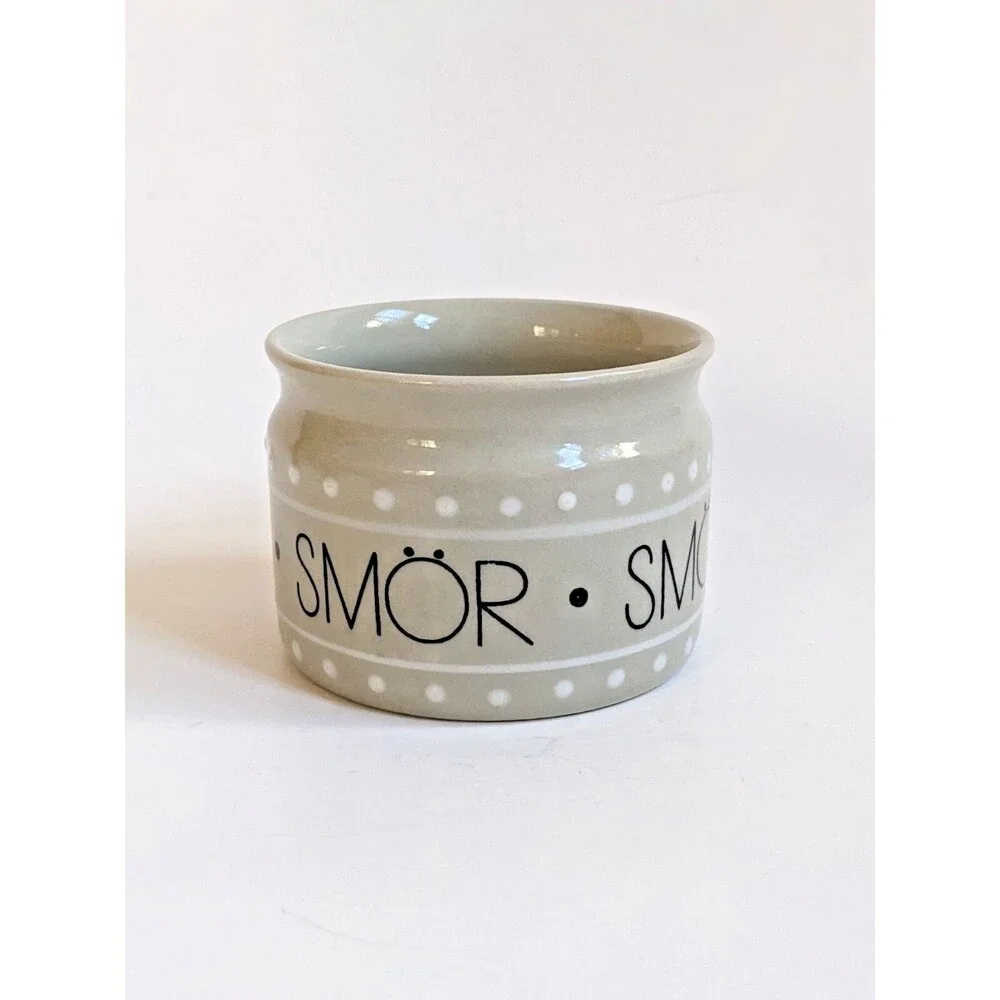 RORSTRAND Marianne Westman Smör Butter Jar Canister Ceramic Vintage Mid-Century